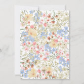 Aesthetic Garden Party Floral Birthday Invitation (Dos)