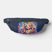 Aesthetic Gemini Anime Custom Fanny Pack Heuptasje (Liggend)