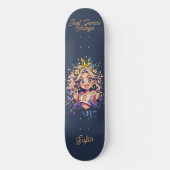 Aesthetic Gemini Anime Custom Skateboard Deck (Voorkant)