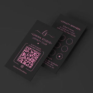 Aesthetic Lash Studio Wenkbrauwkunstenaar Roze Zwa Klantenkaartje