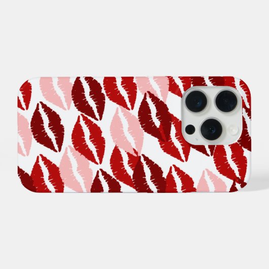 Aesthetic Lips Pattern Phone Case (Verso Horizontal)