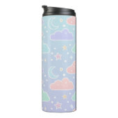 Aesthetic Pastel Cloud Insulated Tumbler Thermosbeker (Geroteerd rechts)