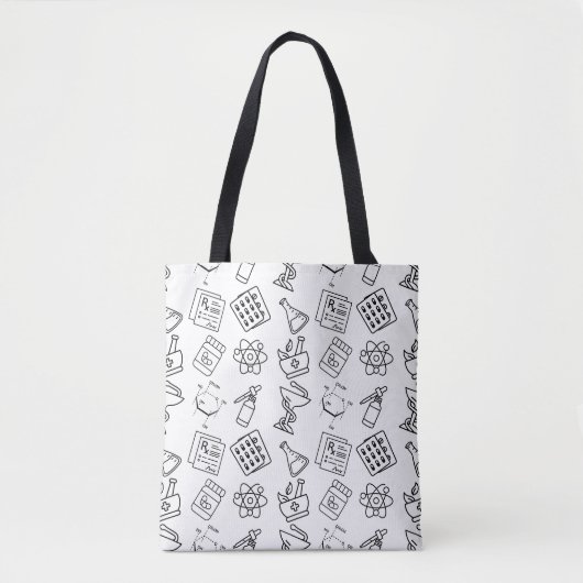 Aesthetic PharmD & Laboratory Science Tote Bag (Devant)