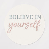 Aesthetic Quote – Minimal Pastel Motivation Labels (Design 2)