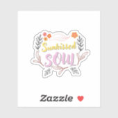 Aesthetic Quote Sticker  (Vel)