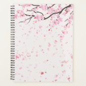 Aesthetic Sakura Pink Flowers Personal planner (Devant)