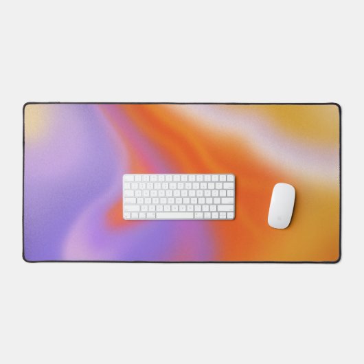 Aesthétique Coloré Positif Aura Gradient Desk Mat (Clavier et souris)