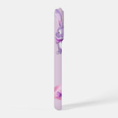 Aesthétique Pastel Purple Bunny Aquarelle Téléphon (Côté droit)
