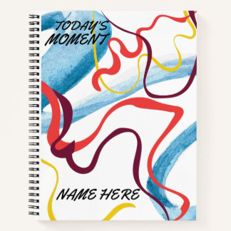 Aesthetisch kleurig notitieboek voor harde schijve