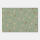 Aesthetisch Star-patroon Inpakpapier Vel (Voorkant 2)