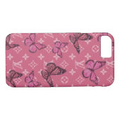 Aesthetische Butterfly LV 8/7 Ifoondraagtas Case-Mate iPhone Case (Achterkant (Horizontaal))