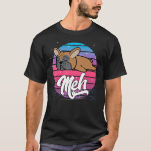 Aesthetische damp Japanse otaku Meme Meh Frans T-shirt