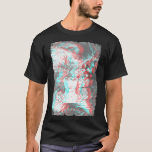 Aesthetische Gothic Vaporwave Glitch Satanisme Don T-shirt