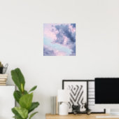 Aesthetische hemel en cloud poster (Thuiskantoor)