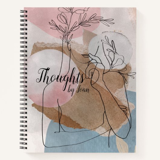 Aesthetische illustraties notitieboek (Voorkant)