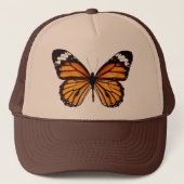 Aesthetische Oranje vlinder Trucker Pet (Voorkant)