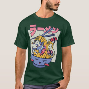 Aesthetische Ramen Panda - Otaku Anime Manga T-shirt