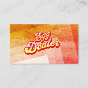 Aesthetische strips Eieren Dealer Visitekaartje