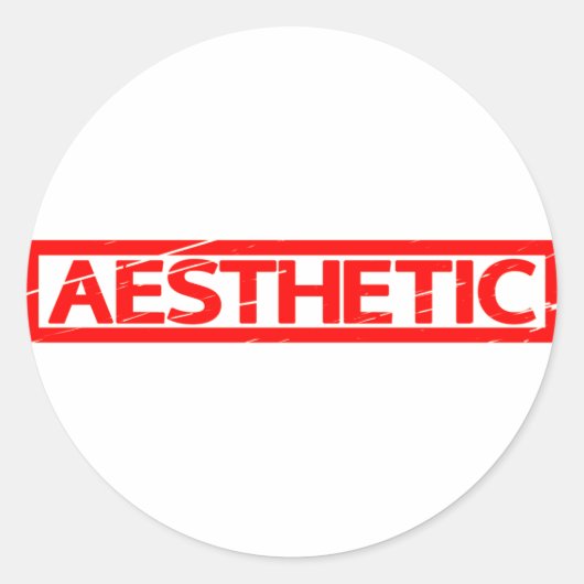 Aesthetische zegel (Voorkant)