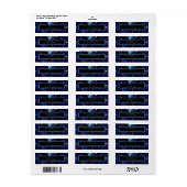 Aetherische puls etiket (Full Sheet)