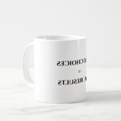 AF23 Zelfde keuzes Koffiemok (Voorkant links)