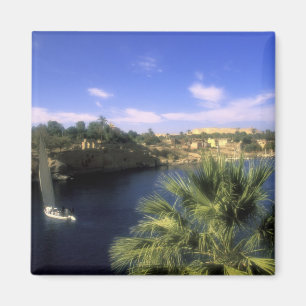 AF, Egypte, Opper-Egypte, Aswan. De Nijl Magneet