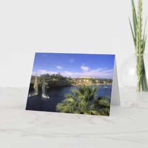 AF, Egypte, Opper Egypte, Aswan. De Nile Kaart