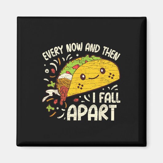 Af en toe Herfst ik Taco 1 uit elkaar Magneet (Voorkant)