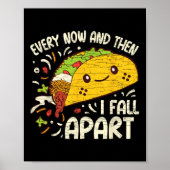 Af en toe Herfst ik Taco 1 uit elkaar Poster (Voorkant)