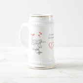 Af en toe in een gewoon leven. bierpul (Voorkant links)