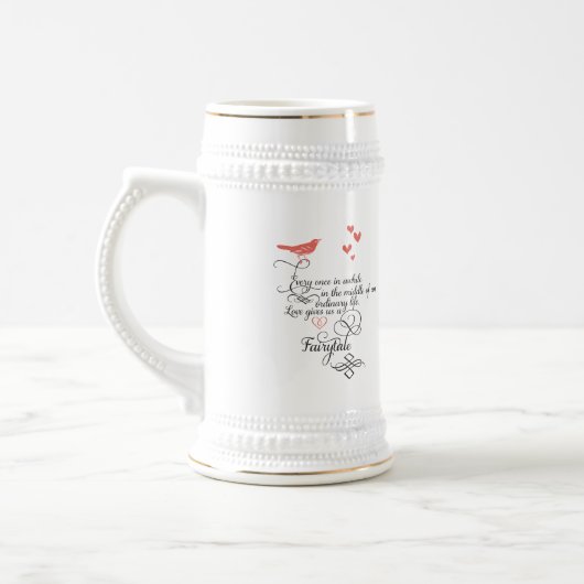 Af en toe in een gewoon leven. bierpul (Links)