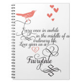 Af en toe in een gewoon leven. notitieboek (Voorkant)