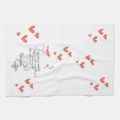 Af en toe in een gewoon leven. theedoek (Horizontaal)