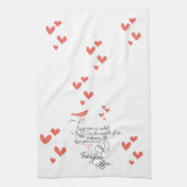 Af en toe in een gewoon leven. theedoek (Verticaal)