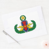 AF EOD Master 3D Rechthoekige Sticker (Envelop)