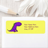 AF - Étiquettes de adresse de dragon violet (En situation)