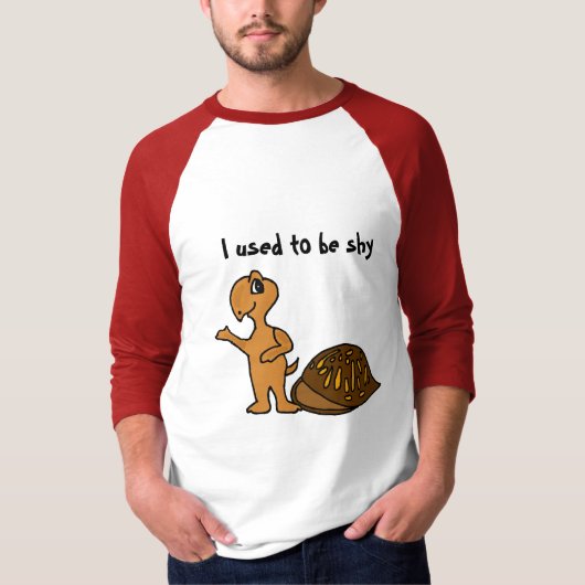 AF- Funny Shy Turtle T-shirt (Voorkant)
