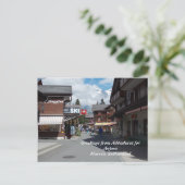 AFA Salutations de Murren, Suisse Carte postale (Debout devant)