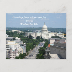 AFA Washington DC-Briefkaart Briefkaart