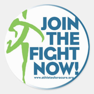 AFAC_stickers_Hardlopen Ronde Sticker