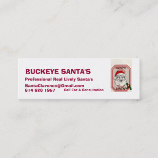 afbeelding0-20, BUCKEYE SANTA'S, Professional Real Mini Visitekaartje