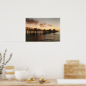 afbeelding0-8 Poster of Canvas van Napels Pier (Keuken)