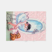  Afbeelding Ballerina Fleece Throw (Voorkant (Horizontaal))