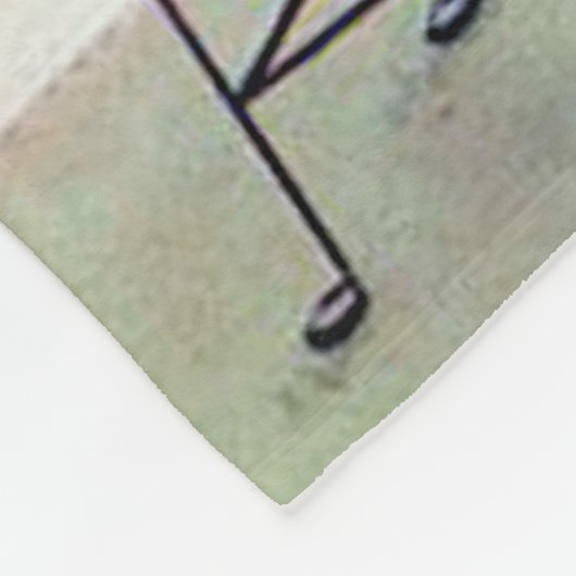  Afbeelding Ballerina Fleece Throw (Hoek)