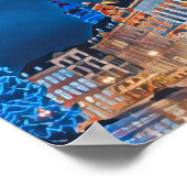 Afbeelding Belgische afbeelding Vintage Poster (Hoek)