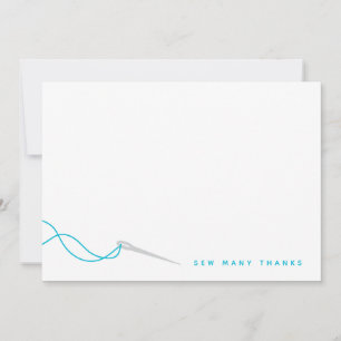 Afbeelding Blauwe Grijs Dank je Bedankkaart