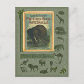 Afbeelding Boek van het Briefkaart Dieren (Voorkant)