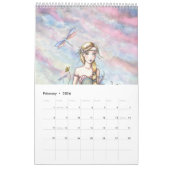 Afbeelding Book of Mermaids Portfolio Molly Harris Kalender (Feb 2026)