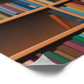 Afbeelding brede boekenplank poster (Hoek)