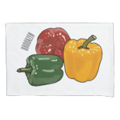 Afbeelding Capsicum cartoon Kussensloop (Voorkant)